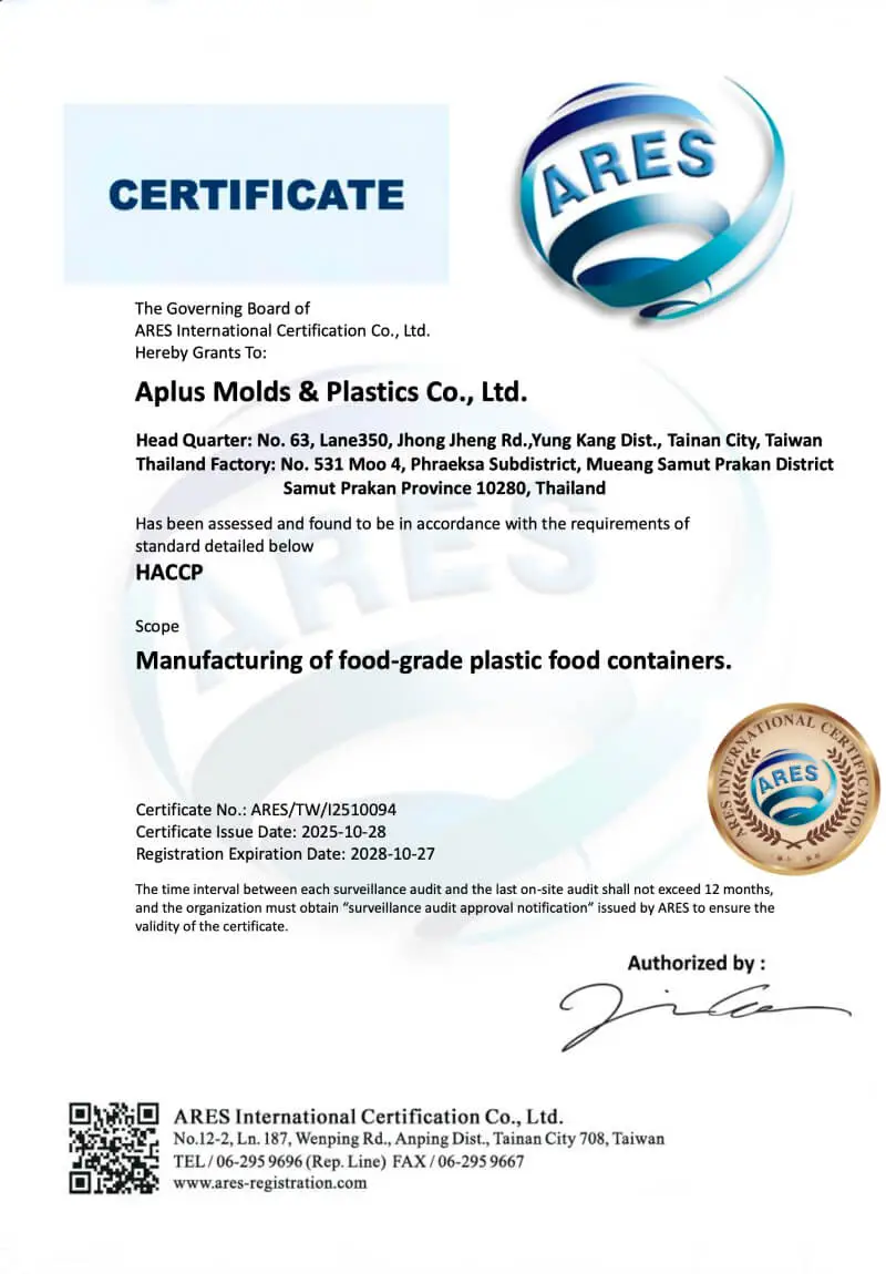 HACCP, Food safety
