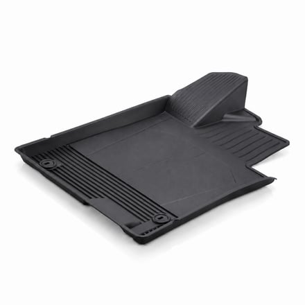 AMP injection-molded all-weather automotive floor mats, custom-molded to OEM vehicle floor specifications