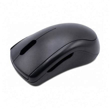 AMP injection-molded wireless mouse shell with textured matte finish for consumer electronics OEM production
