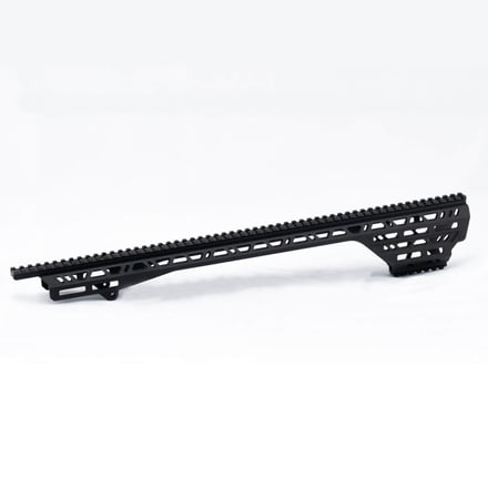 AMP injection-molded paintball gun holster with integrated slot pattern and mounting features