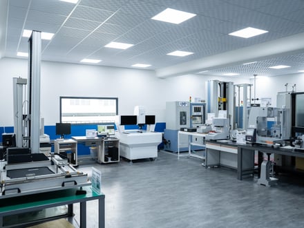 AMP's quality inspection laboratory brings all measurement and testing equipment together in one location, ensuring finished parts meet your specifications and requirements